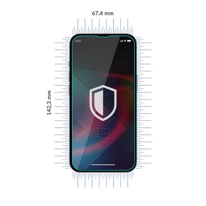 Tempered glass for iPhone 14 Pro Max / 14 Plus hybrid flexi 7H from the 3mk FlexibleGlass series_7
