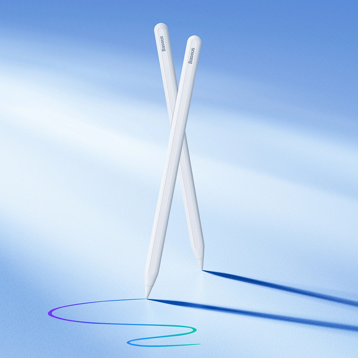 Baseus wireless active stylus + replaceable tip white (SXBC020002)_9