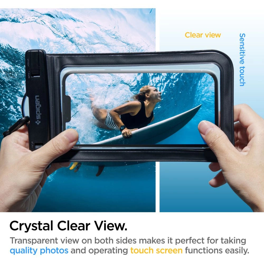 Spigen Spigen Aqua Shield A601 case waterproof IPX8 - black 2 pcs._10