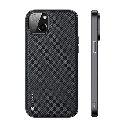 Dux Ducis Fino case cover nylon covered iPhone 14 Plus black_14