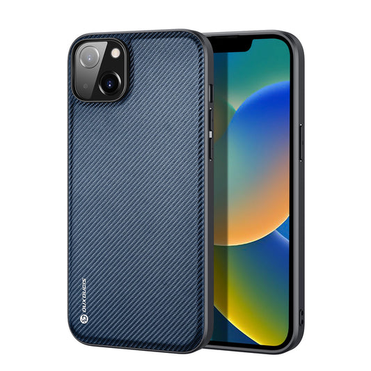 Dux Ducis Fino case cover iPhone 14 Plus blue nylon_0