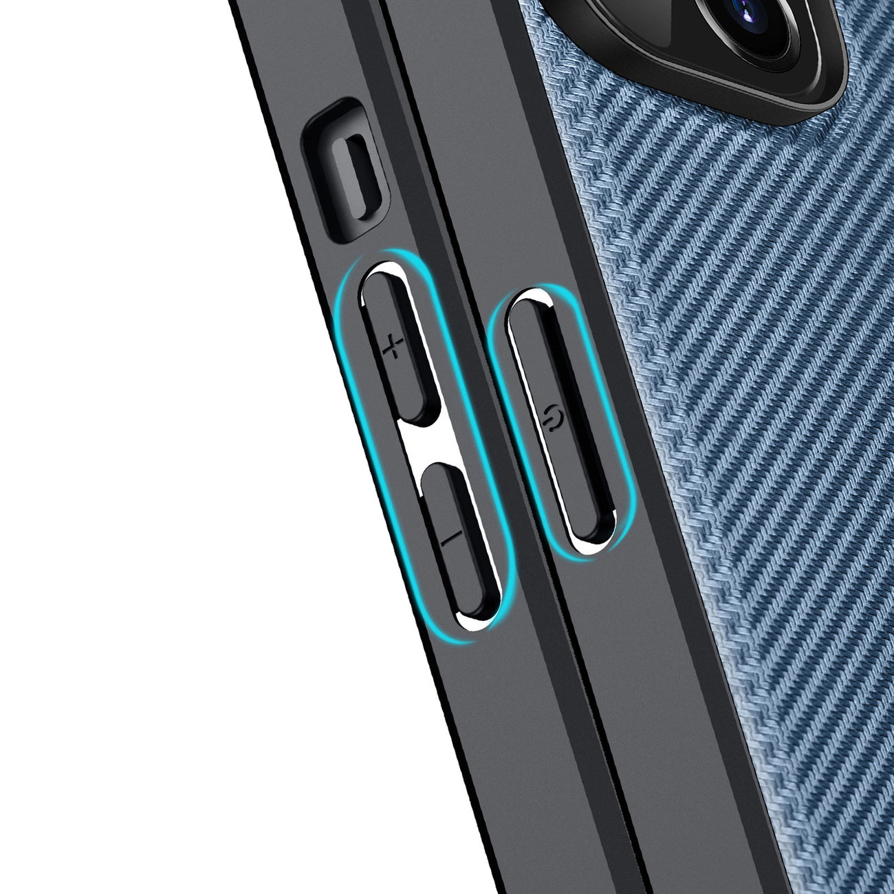 Dux Ducis Fino case cover iPhone 14 Plus blue nylon_6