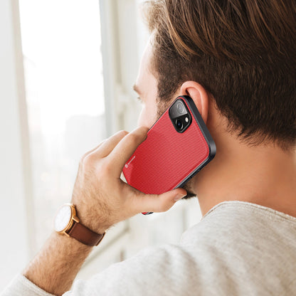 Dux Ducis Fino case cover made of nylon for iPhone 14 Plus red_8