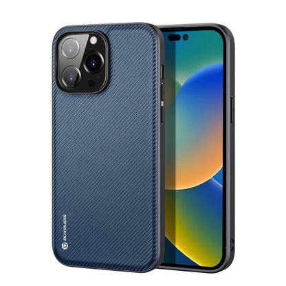 Dux Ducis Fino case cover iPhone 14 Pro Max blue nylon_0