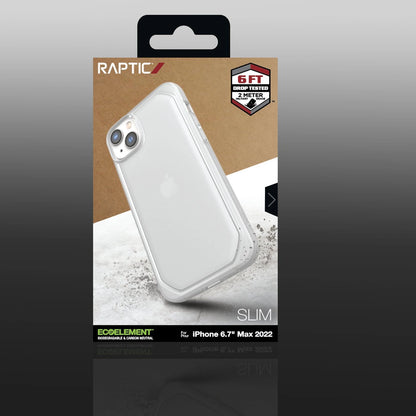 Raptic X-Doria Slim Case iPhone 14 Plus back cover clear_4