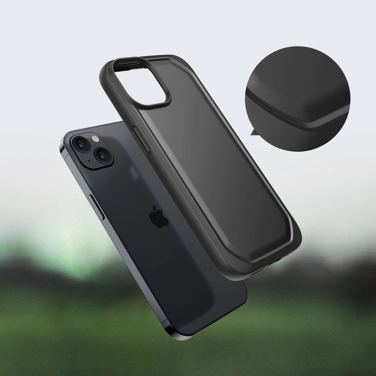 Raptic X-Doria Slim Case iPhone 14 Plus back cover black_11
