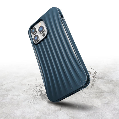 Raptic X-Doria Clutch Case iPhone 14 Pro back cover blue_1