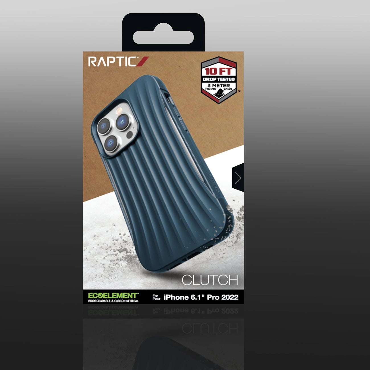 Raptic X-Doria Clutch Case iPhone 14 Pro back cover blue_4