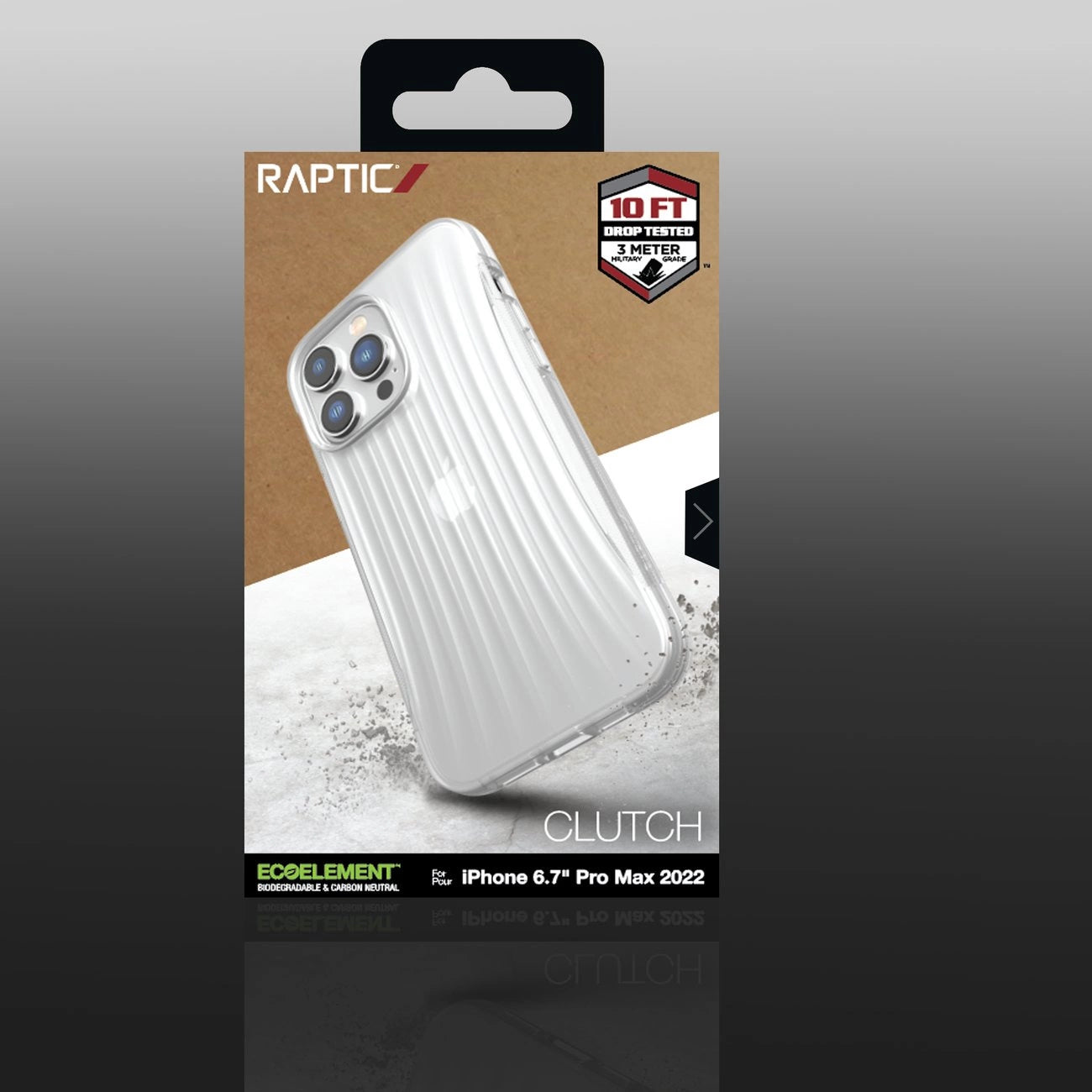 Raptic X-Doria Clutch Case iPhone 14 Pro Max back cover clear_4
