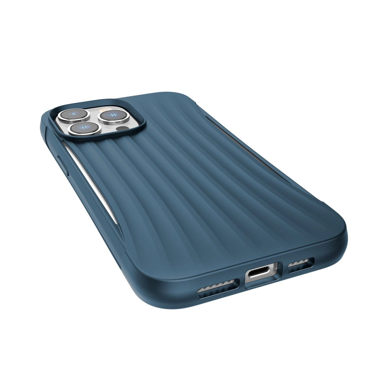 Raptic X-Doria Clutch Case iPhone 14 Pro Max back cover blue_3