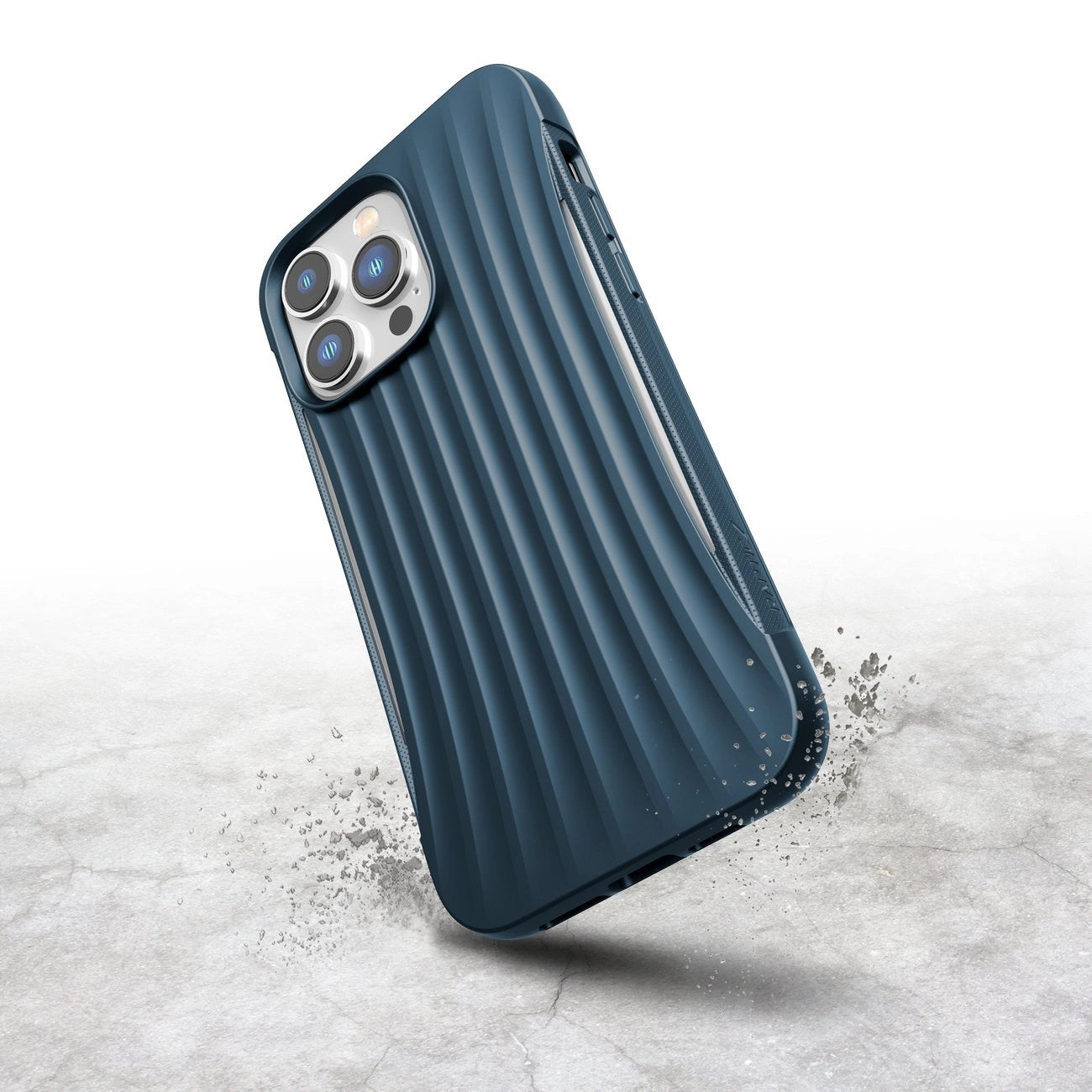 Raptic X-Doria Clutch Case iPhone 14 Pro Max back cover blue_5