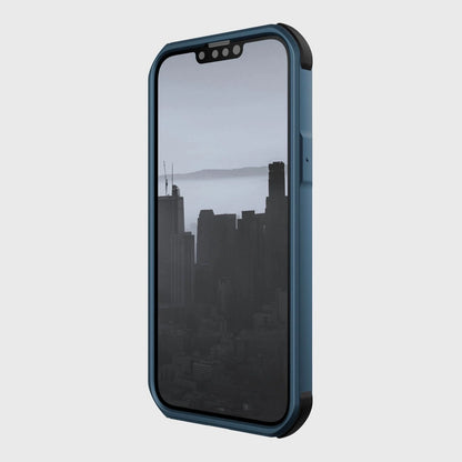 Raptic X-Doria Fort Case iPhone 14 Plus with MagSafe armored blue cover_1