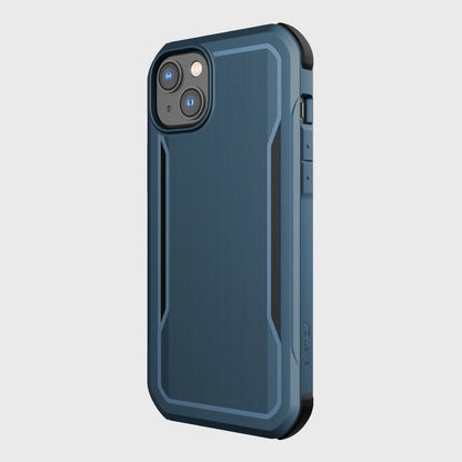 Raptic X-Doria Fort Case iPhone 14 Plus with MagSafe armored blue cover_5