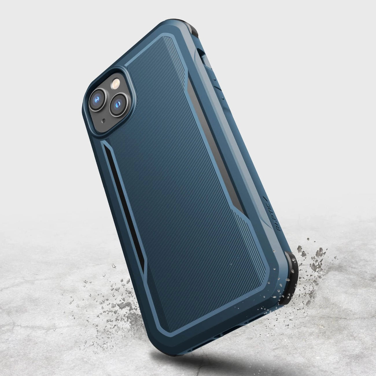 Raptic X-Doria Fort Case iPhone 14 Plus with MagSafe armored blue cover_6