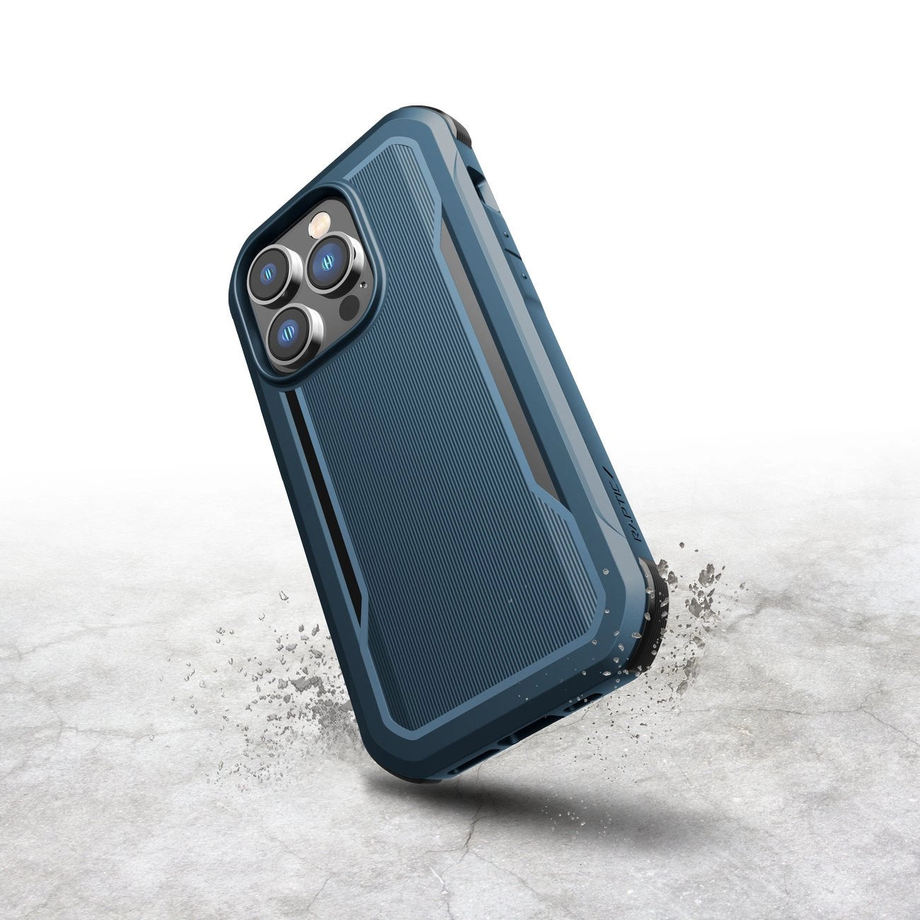 Raptic X-Doria Fort Case iPhone 14 Pro with MagSafe armored blue cover_5