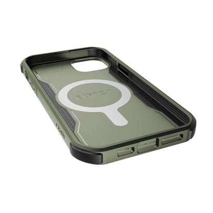 Raptic X-Doria Fort Case iPhone 14 Pro Max with MagSafe armored cover green_5