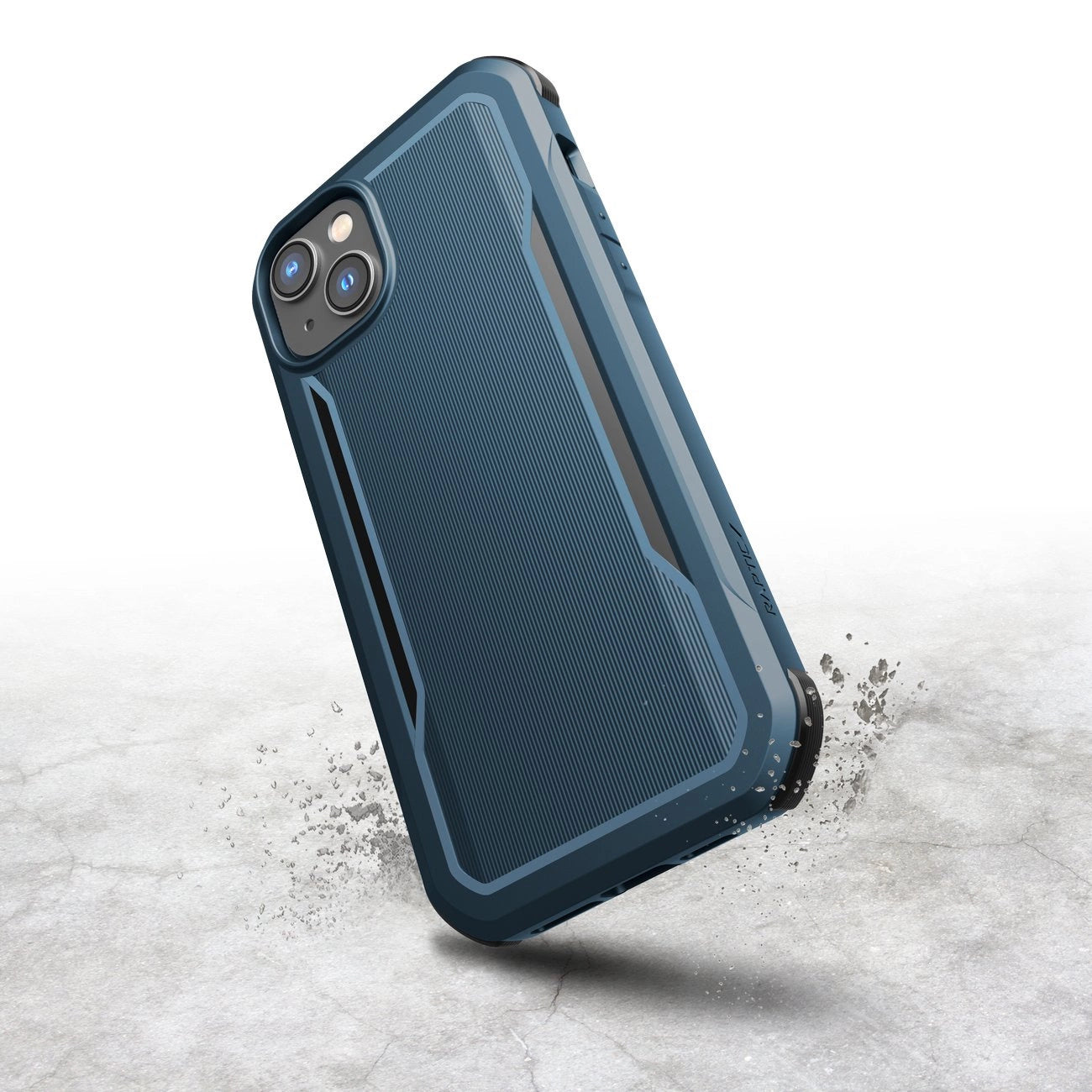 Raptic X-Doria Fort Case iPhone 14 Pro Max with MagSafe armored blue cover_2