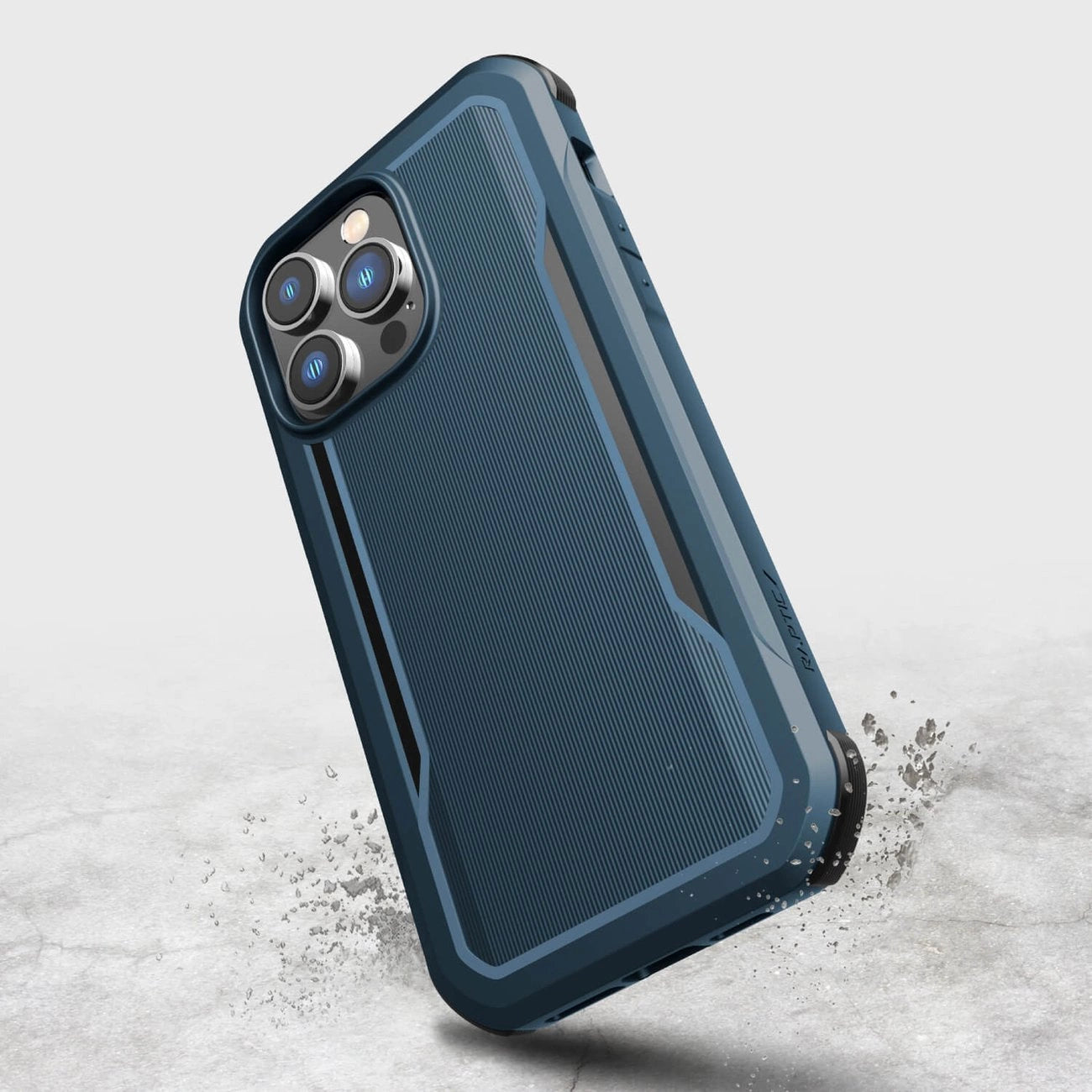 Raptic X-Doria Fort Case iPhone 14 Pro Max with MagSafe armored blue cover_6