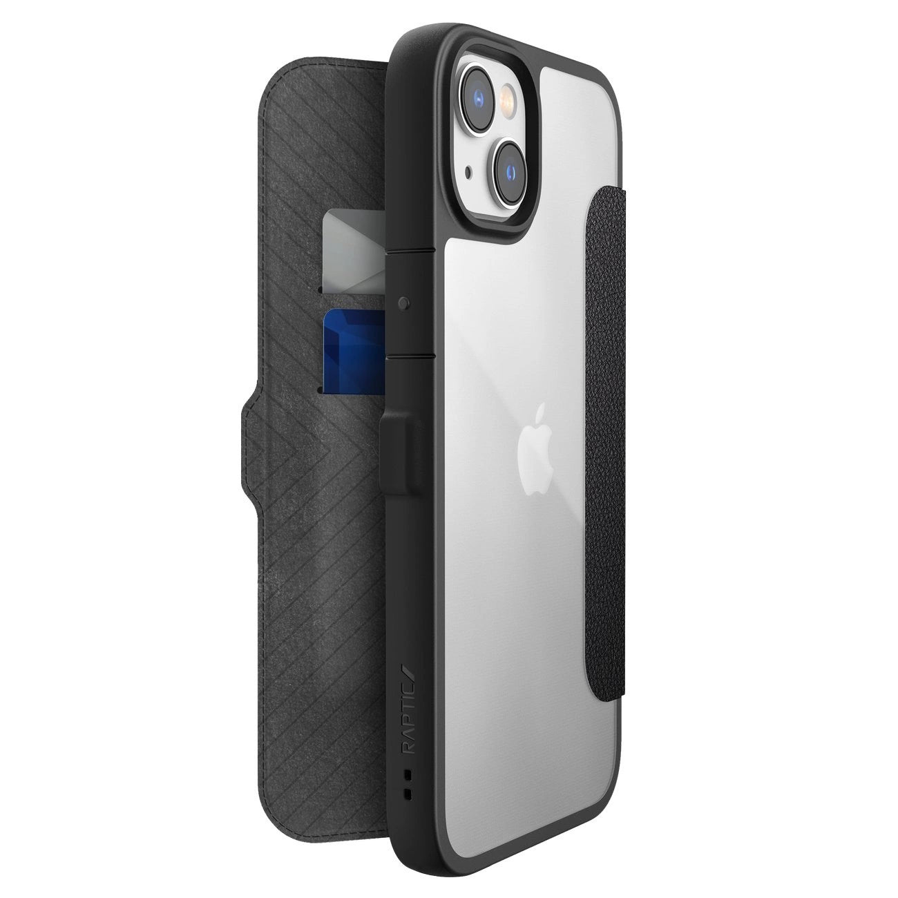 Raptic X-Doria Urban Folio Case iPhone 14 Plus flip cover black_0