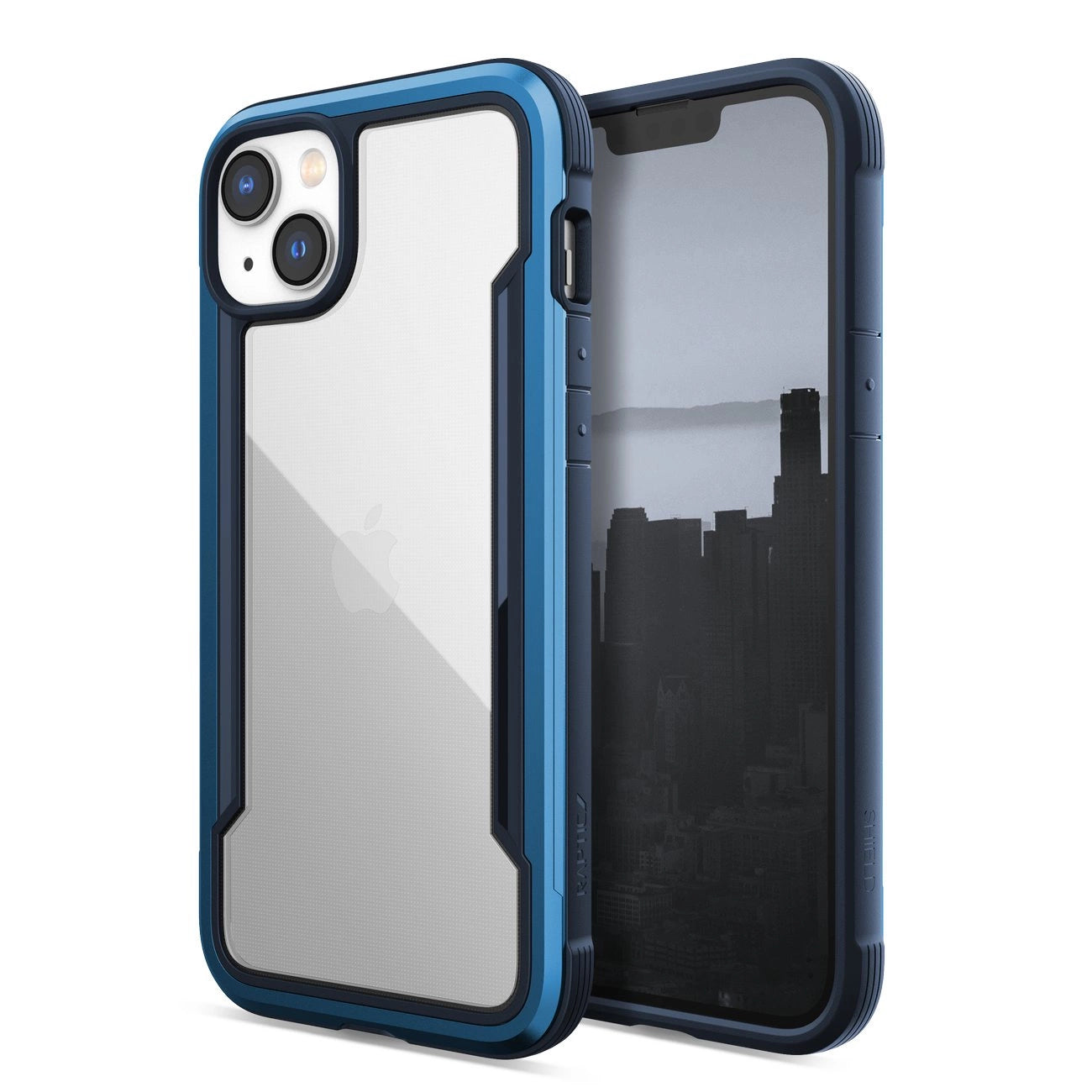 Raptic X-Doria Shield Case iPhone 14 Plus armored cover blue_0