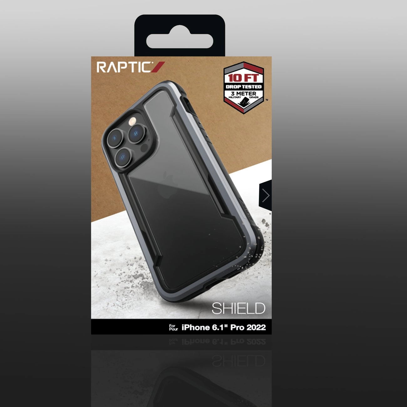 Raptic X-Doria Shield Case iPhone 14 Pro armored cover black_5