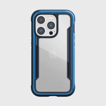 Raptic X-Doria Shield Case iPhone 14 Pro armored cover blue_1