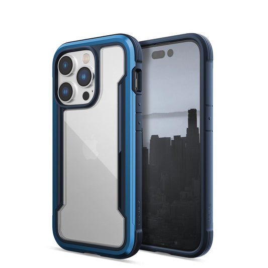 Raptic X-Doria Shield Case iPhone 14 Pro armored cover blue_0