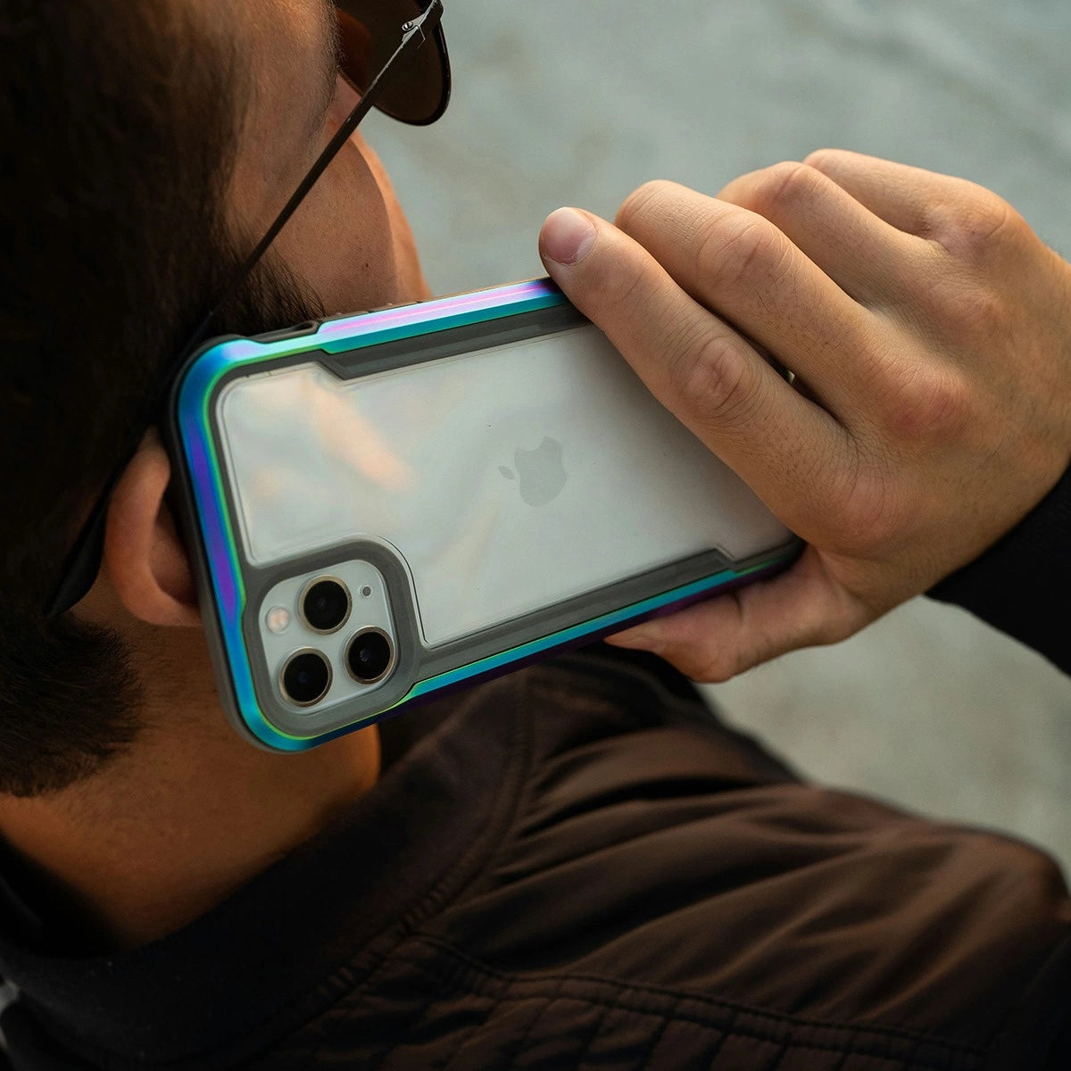 Raptic X-Doria Shield Case iPhone 14 Pro Max armored cover blue_9