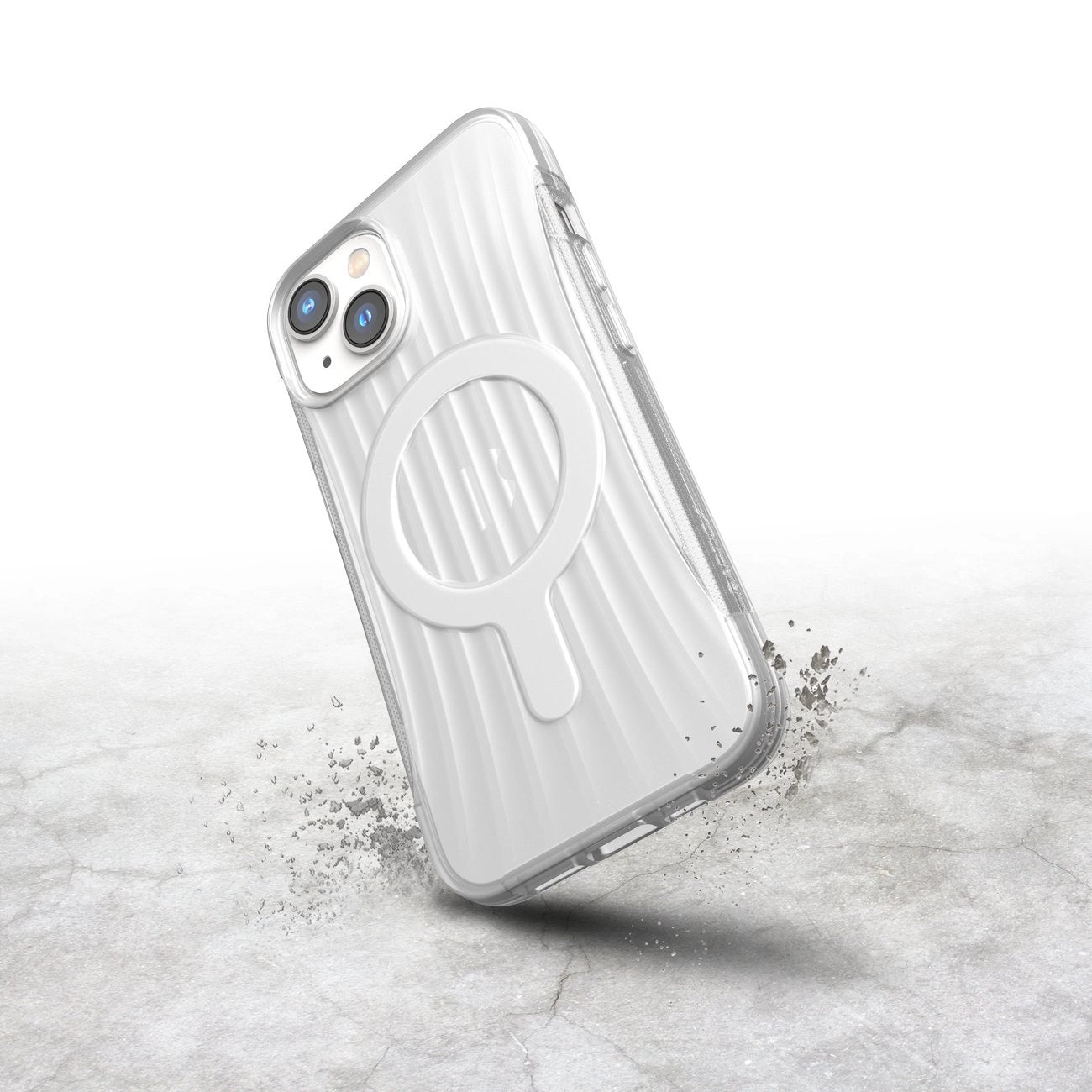 Raptic X-Doria Clutch Case iPhone 14 with MagSafe back cover transparent_3