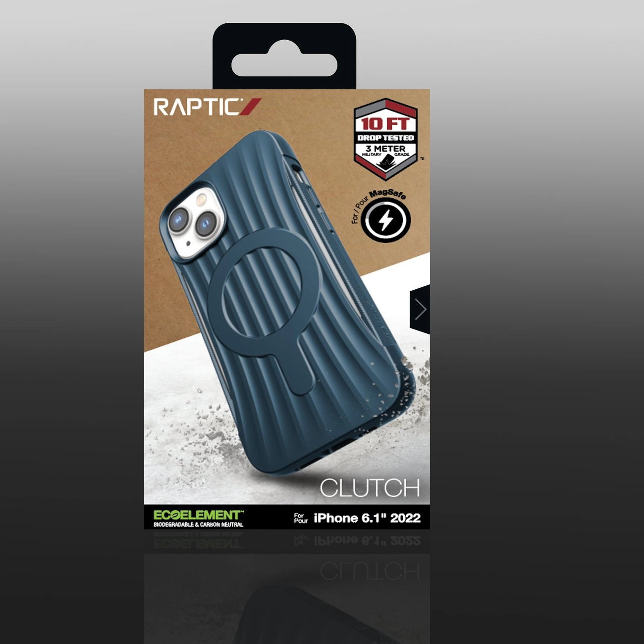 Raptic X-Doria Clutch Case iPhone 14 with MagSafe back cover blue_5