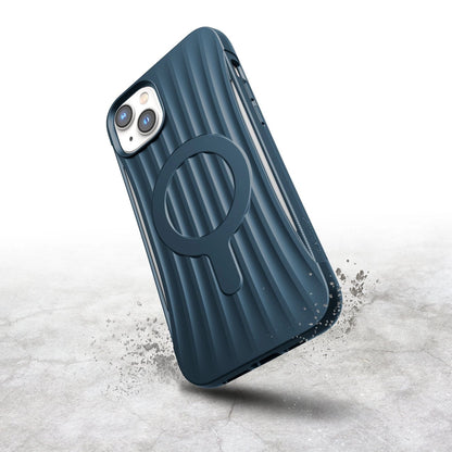 Raptic X-Doria Clutch Case iPhone 14 Plus with MagSafe back cover blue_3
