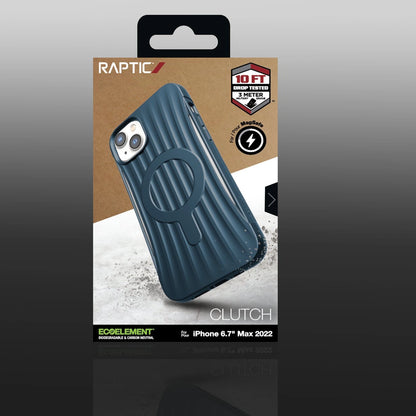 Raptic X-Doria Clutch Case iPhone 14 Plus with MagSafe back cover blue_4