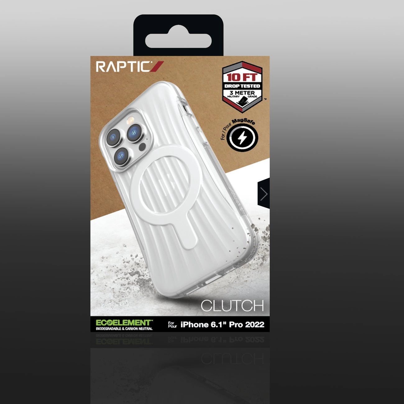 Raptic X-Doria Clutch Case iPhone 14 Pro with MagSafe back cover transparent_5