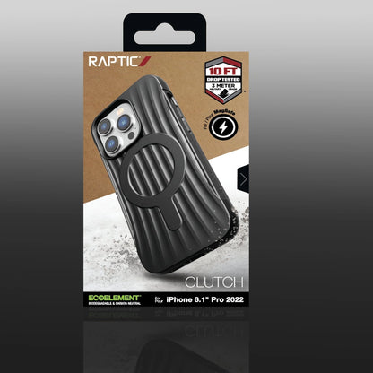 Raptic X-Doria Clutch Case iPhone 14 Pro with MagSafe back cover black_4