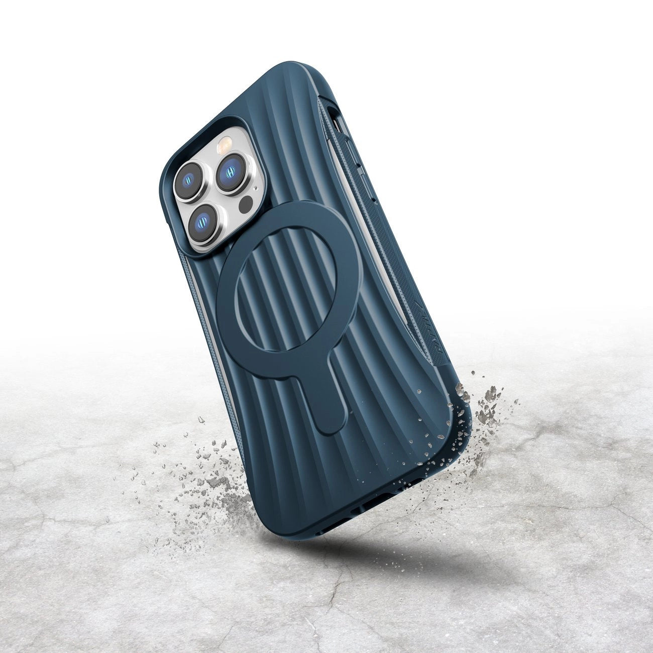 Raptic X-Doria Clutch Case iPhone 14 Pro with MagSafe back cover blue_3