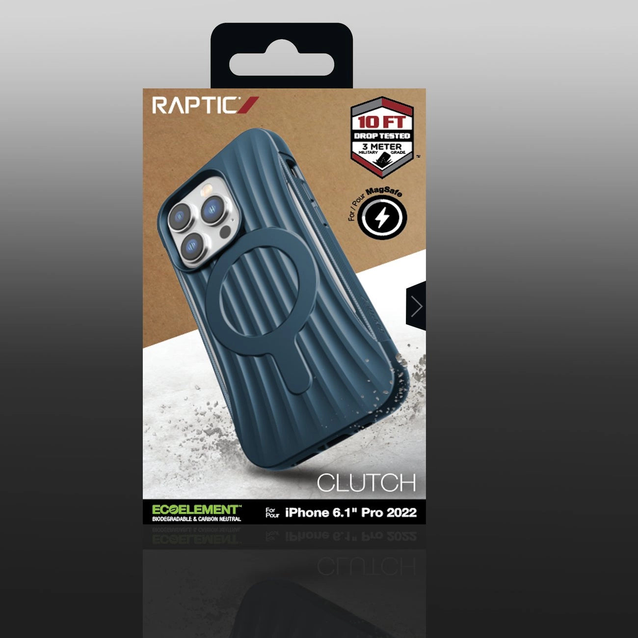 Raptic X-Doria Clutch Case iPhone 14 Pro with MagSafe back cover blue_4