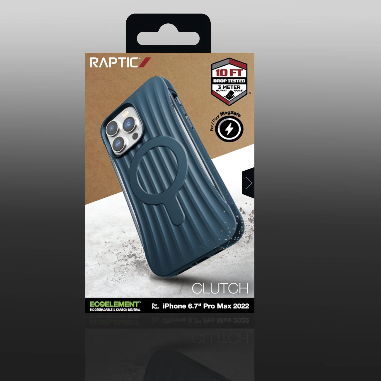 Raptic X-Doria Clutch Case iPhone 14 Pro Max with MagSafe back cover blue_4