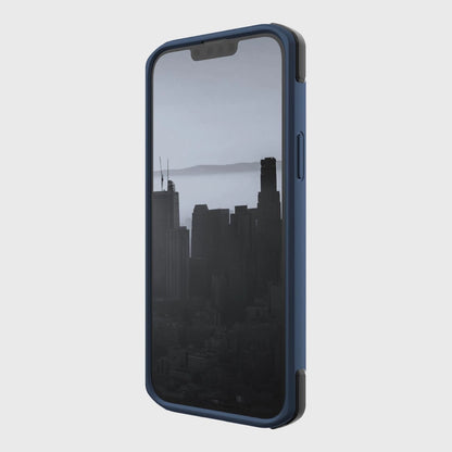 Raptic X-Doria Secure Case iPhone 14 with MagSafe armored blue cover_1