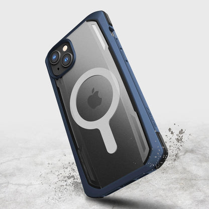 Raptic X-Doria Secure Case iPhone 14 with MagSafe armored blue cover_3