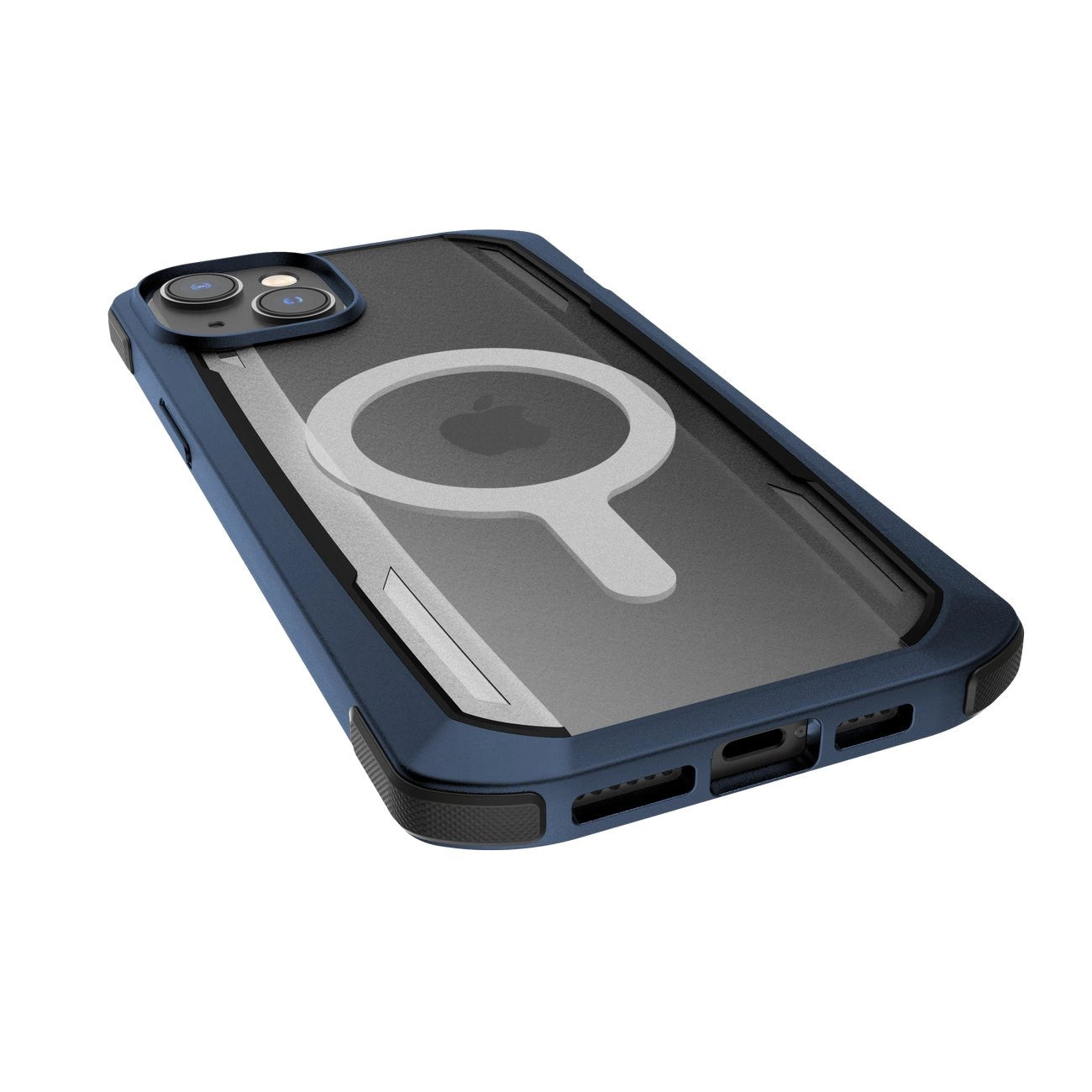 Raptic X-Doria Secure Case iPhone 14 with MagSafe armored blue cover_7
