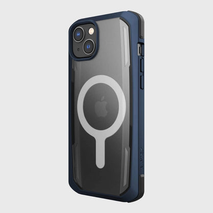 Raptic X-Doria Secure Case iPhone 14 with MagSafe armored blue cover_8