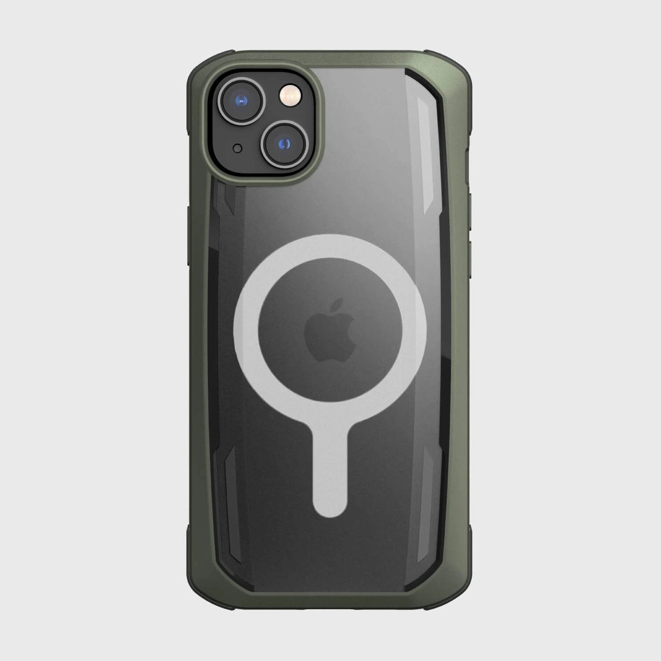 Raptic X-Doria Secure Case iPhone 14 with MagSafe armored cover green_1