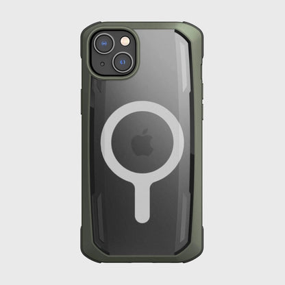 Raptic X-Doria Secure Case iPhone 14 Plus with MagSafe armored cover green_1