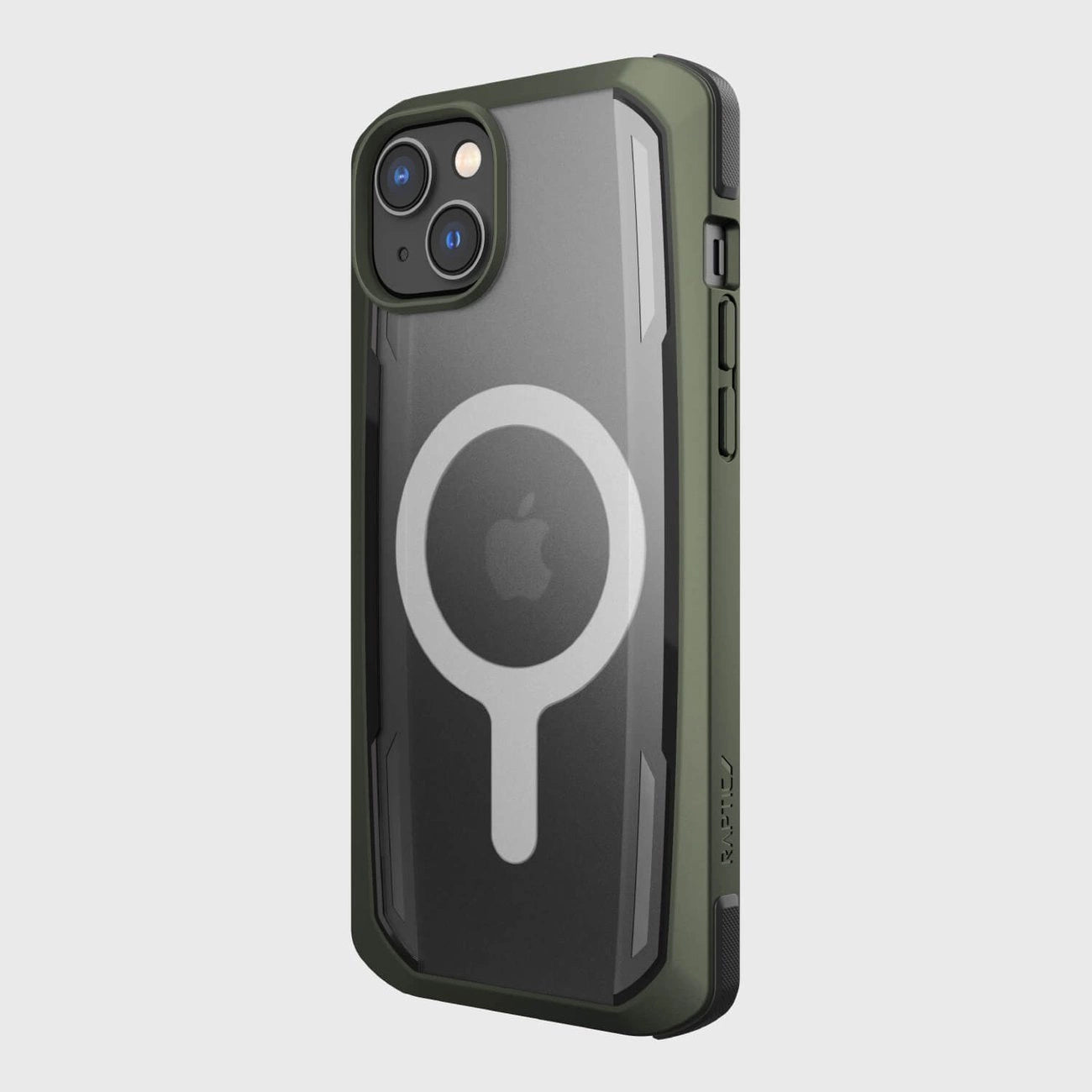 Raptic X-Doria Secure Case iPhone 14 Plus with MagSafe armored cover green_6