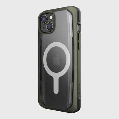 Raptic X-Doria Secure Case iPhone 14 Plus with MagSafe armored cover green_6