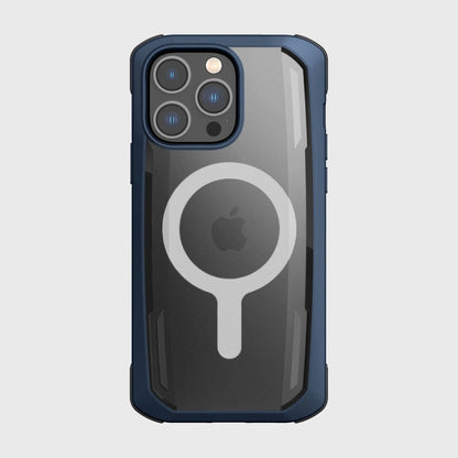 Raptic X-Doria Secure Case for iPhone 14 Pro with MagSafe armored cover blue_1