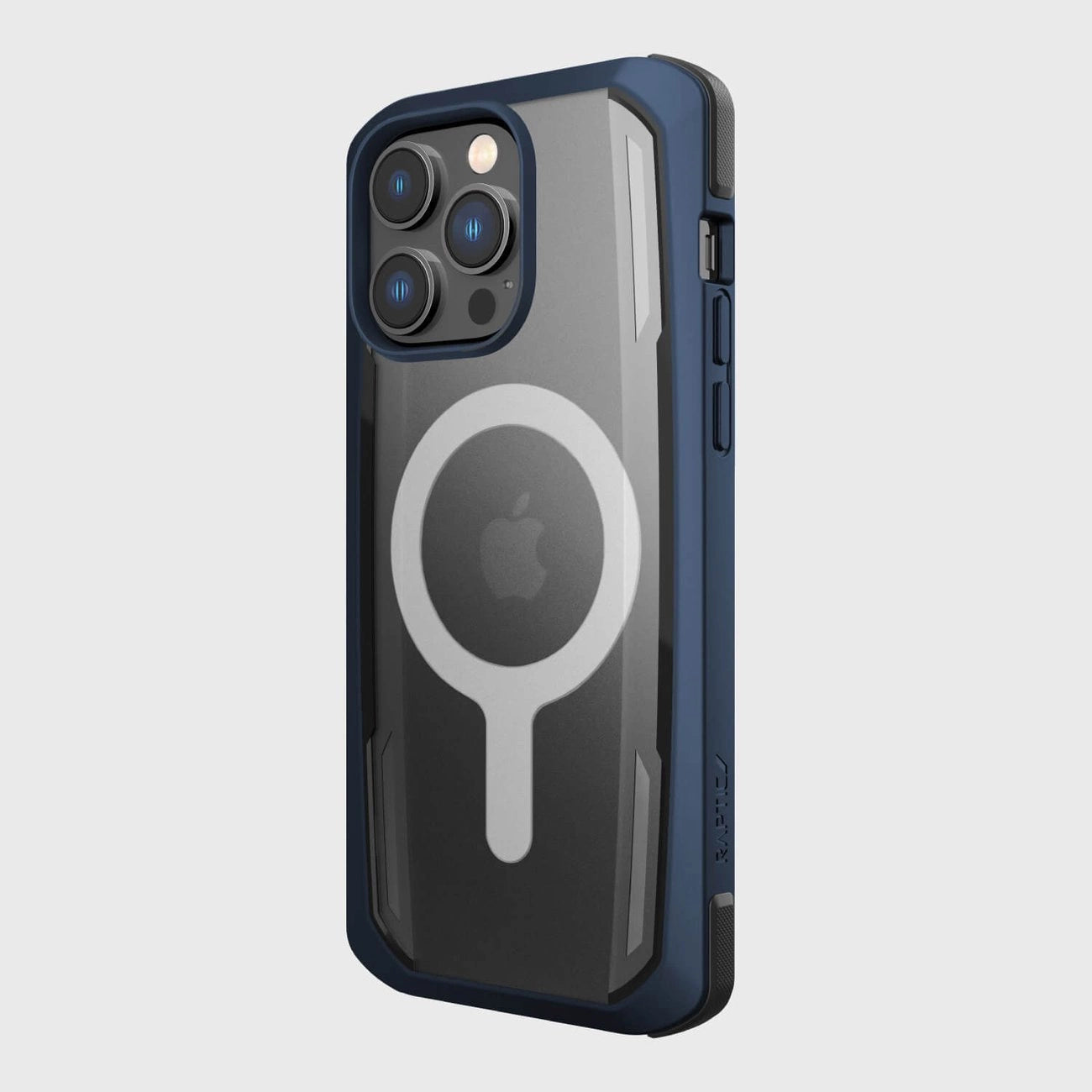 Raptic X-Doria Secure Case for iPhone 14 Pro with MagSafe armored cover blue_7