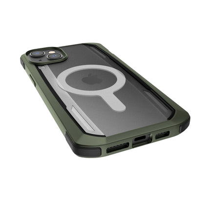 Raptic X-Doria Secure Case iPhone 14 Pro with MagSafe armored cover green_9