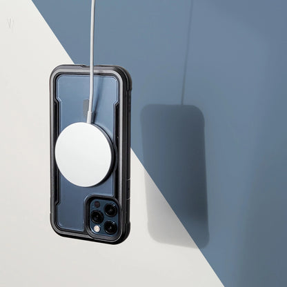 Raptic X-Doria Secure Case for iPhone 14 Pro Max with MagSafe armored cover black_10