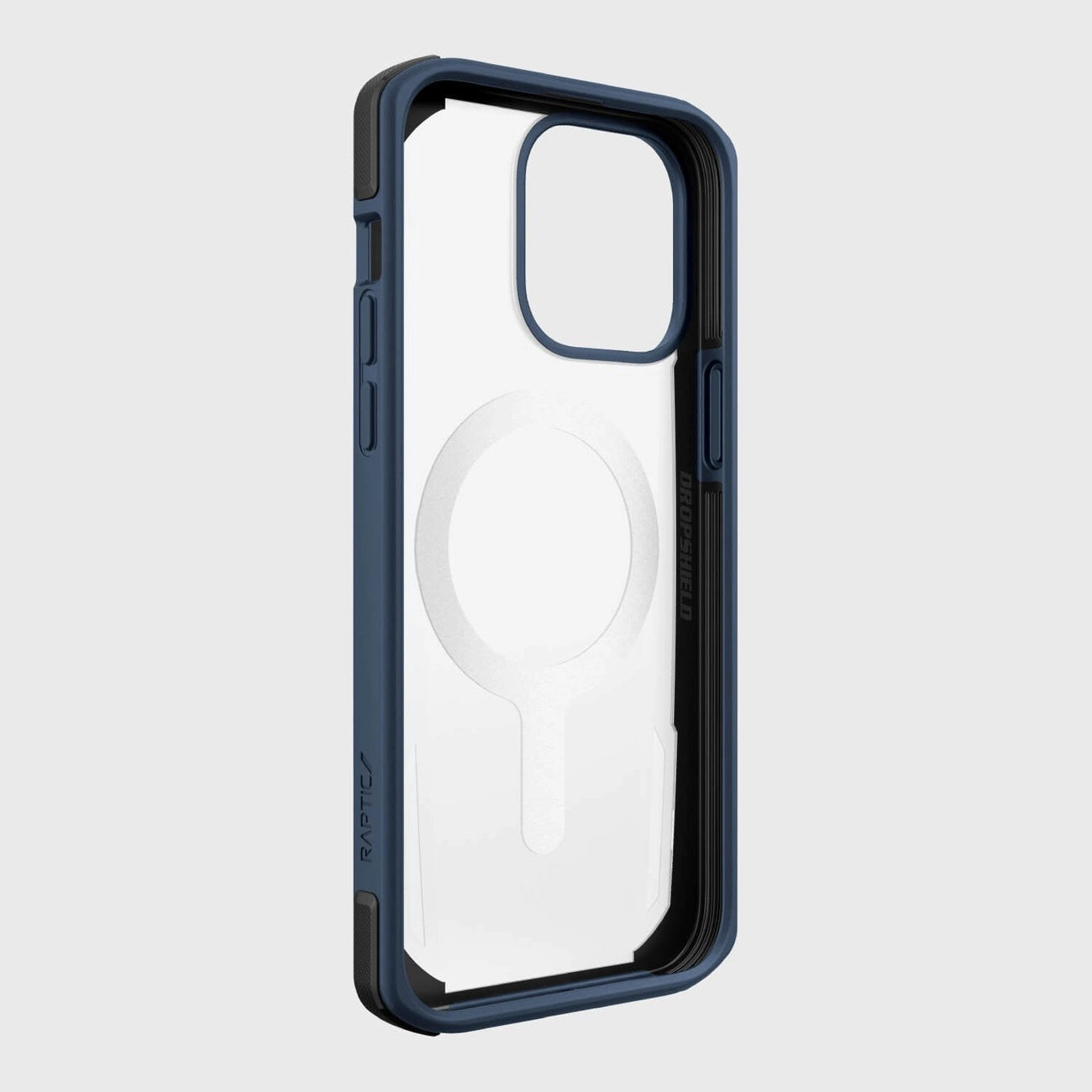Raptic X-Doria Secure Case for iPhone 14 Pro Max with MagSafe armored cover blue_9